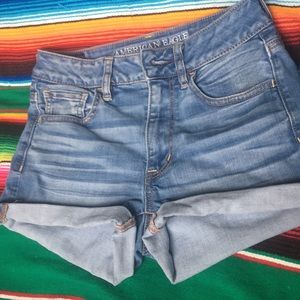 American eagle jean shorts